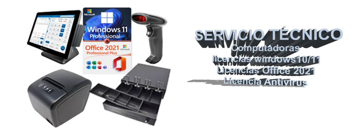 Computacion Perifericos de ventas, licencias